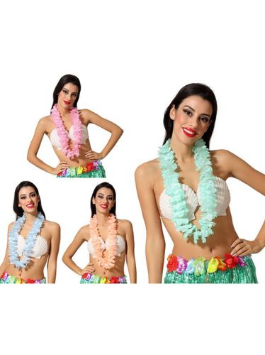 Collar Hawaiano en colores surtidos multicolor UNIQUE - Angel tomas - Modalova