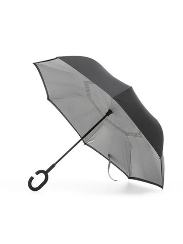 Paraguas plegable Invertido Doble Capa, paraguas grande Asa ergonómica Ø98x80cm negro UNIQUE - Innovagoods - Modalova