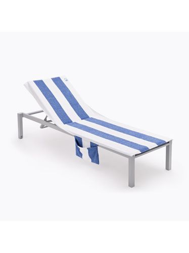 Funda De Silla De Playa Con Almacenamiento 70 X 200 + 25 cm Azul Outdoor Benetton multicolor UNIQUE - Bergner - Modalova