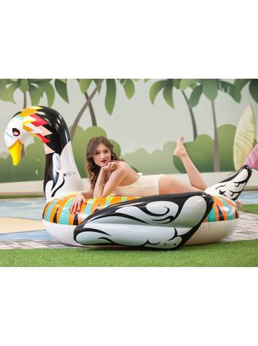 Cisne hinchable Multicolor de 200 cm multicolor 200 - Creaciones llopis - Modalova