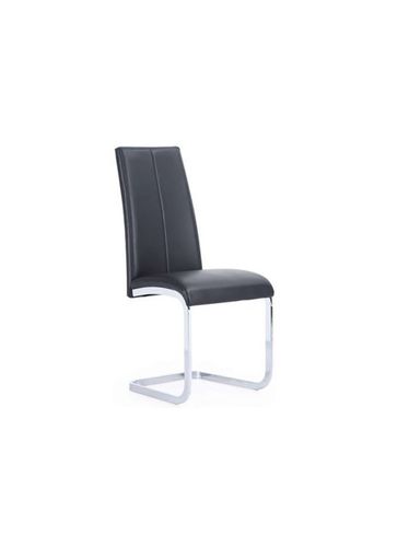 Pack de 4 sillas Smile de comedor 45x51x103(ancho x largo x alto) cm negro UNIQUE - Adec - Modalova
