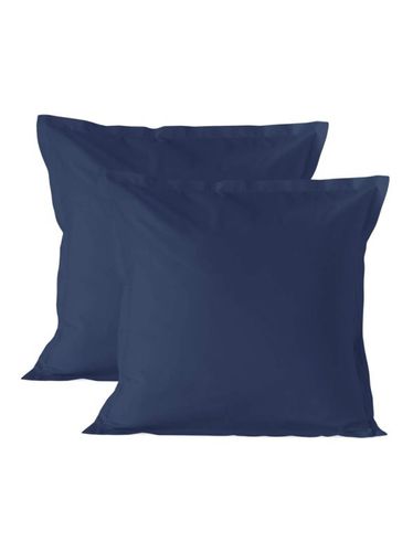 Funda almohada Pack 2 azul 45*125 - Basic - Modalova