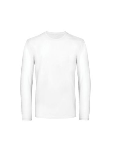 B&C Camiseta #E190 Manga Larga Hombres blanco 3XL - B and c - Modalova