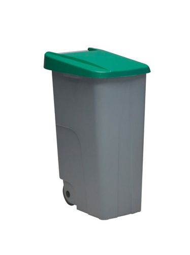 Contenedor Reciclo 85 litros cerrado verde 42 - Denox - Modalova