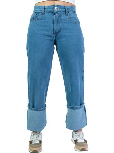 Pantalón mom jeans super stone. azul 36 - Aterrisage - Modalova
