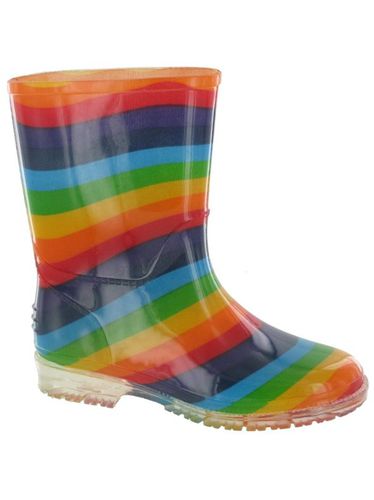 Botas de agua de PVC modelo Rainbow para niñas multicolor 23 - Cotswold - Modalova