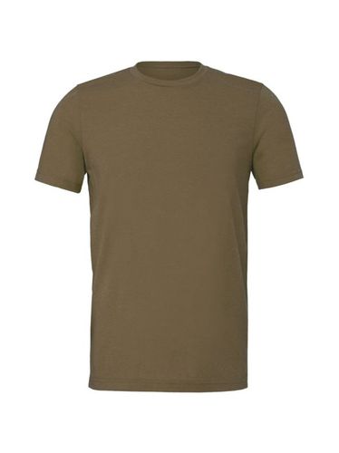 Camiseta Tacto de Antelina para Adultos Unisex verde L - Bella + canvas - Modalova
