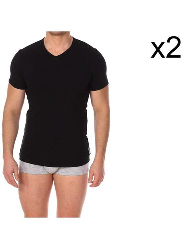 Pack 2 Camisetas Essential negro S - Bikkembergs - Modalova
