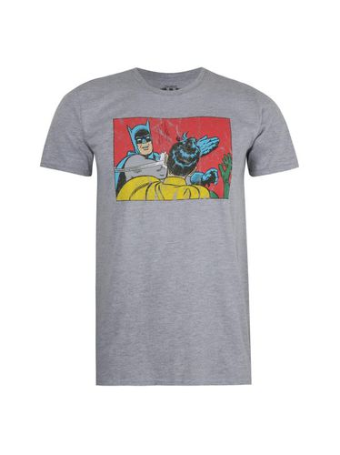 Camiseta Slap para Hombre gris L - Batman - Modalova