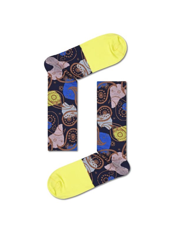 Par de calcetines altos - DRESSED ABSTRACT multicolor 46 - Happy socks - Modalova