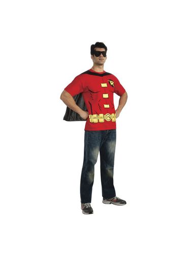 Camiseta de Robin para Hombre rojo L - Batman - Modalova