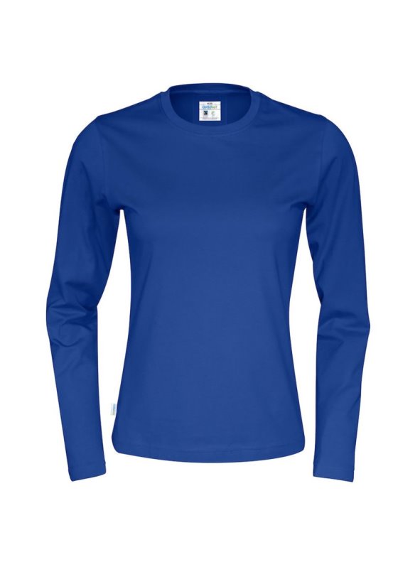 Camiseta de Manga Larga para Mujer azul L - Cottover - Modalova