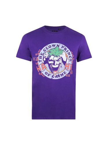 Camiseta de El Joker Emblema para Hombre lila L - Batman - Modalova