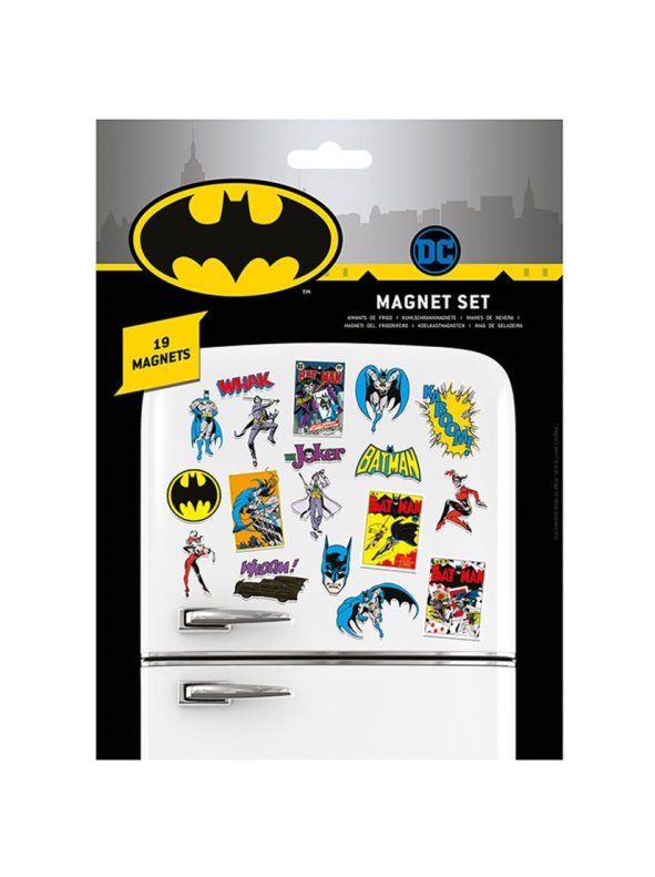 Set de Imanes de Nevera Pack de 19 multicolor UNIQUE - Batman - Modalova