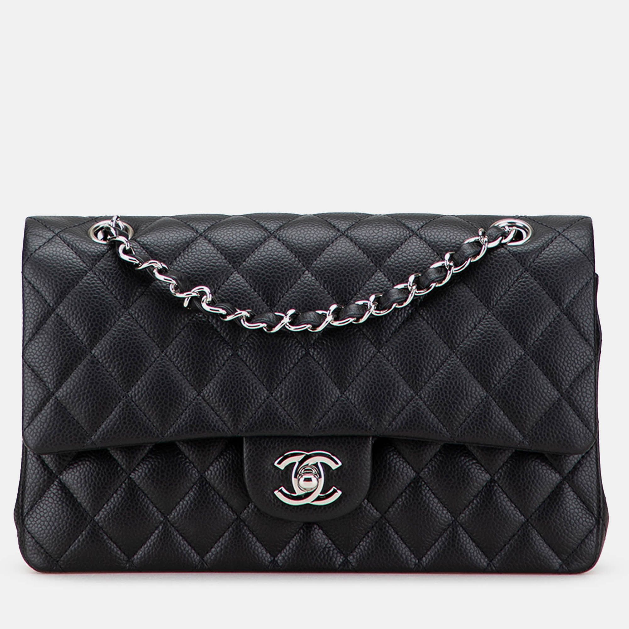 Medium Classic Caviar Double Flap - Chanel - Modalova
