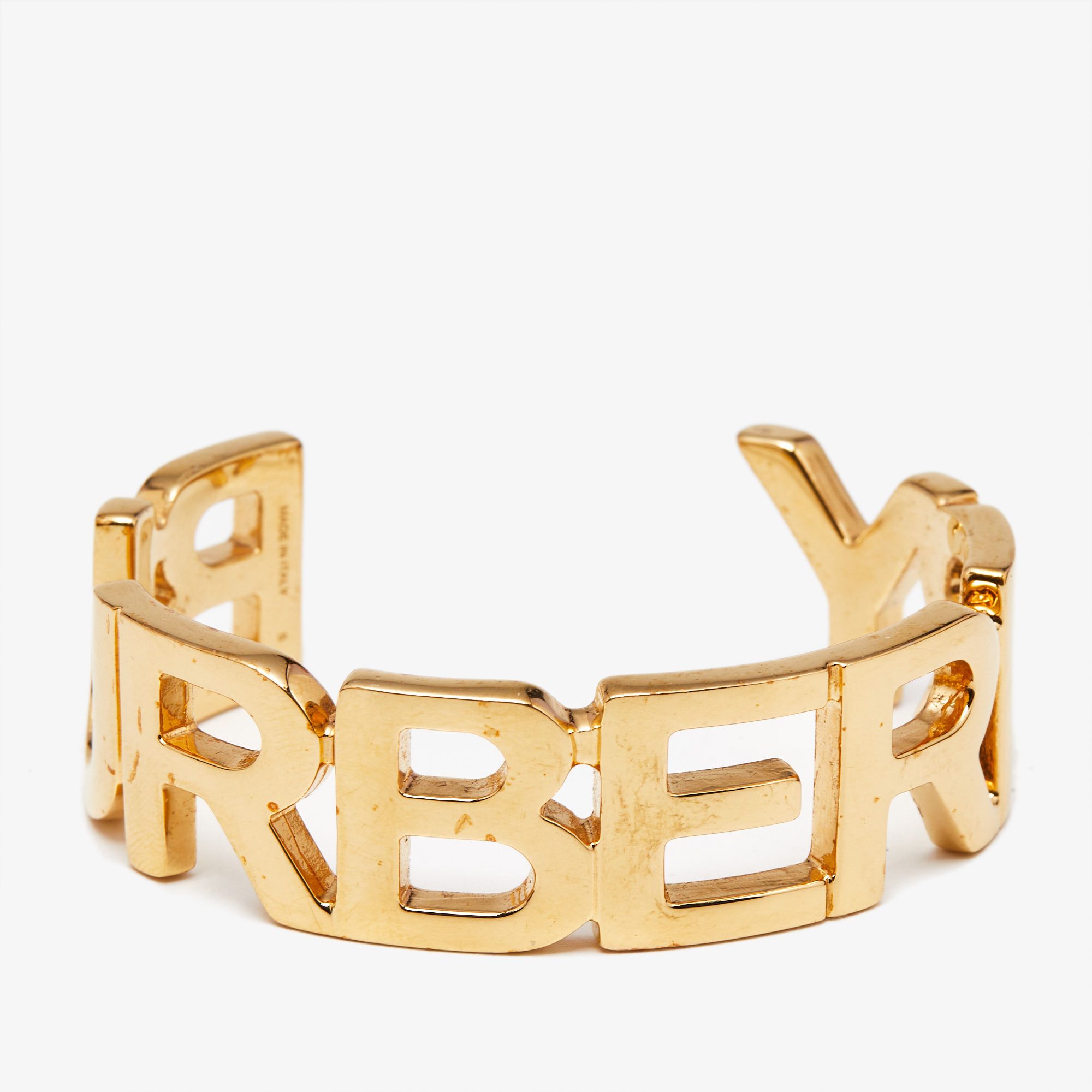 Logo Tone Metal Bracelet S - Burberry - Modalova