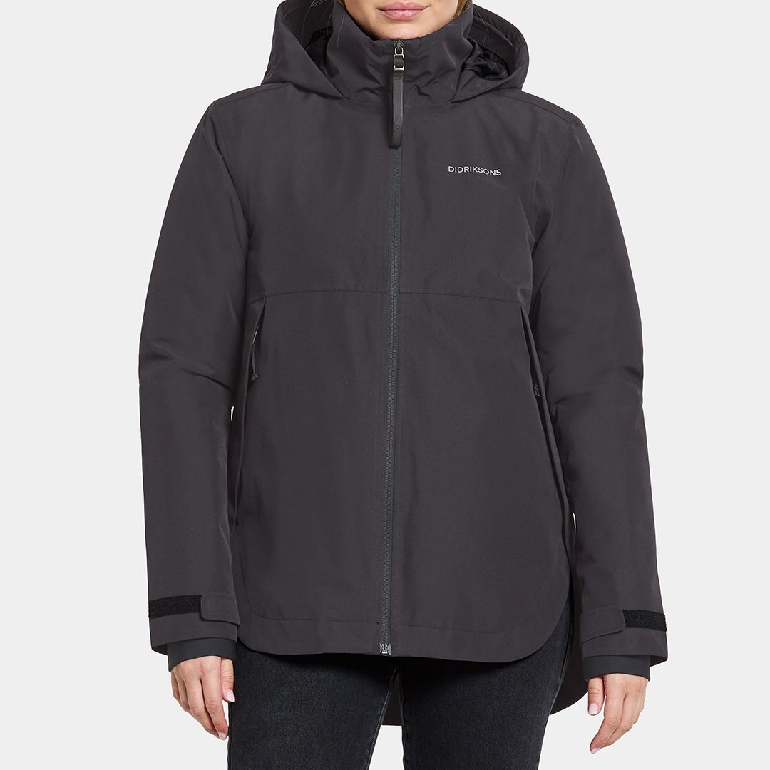 Black Jennie Waterproof Jacket - Didriksons - Modalova
