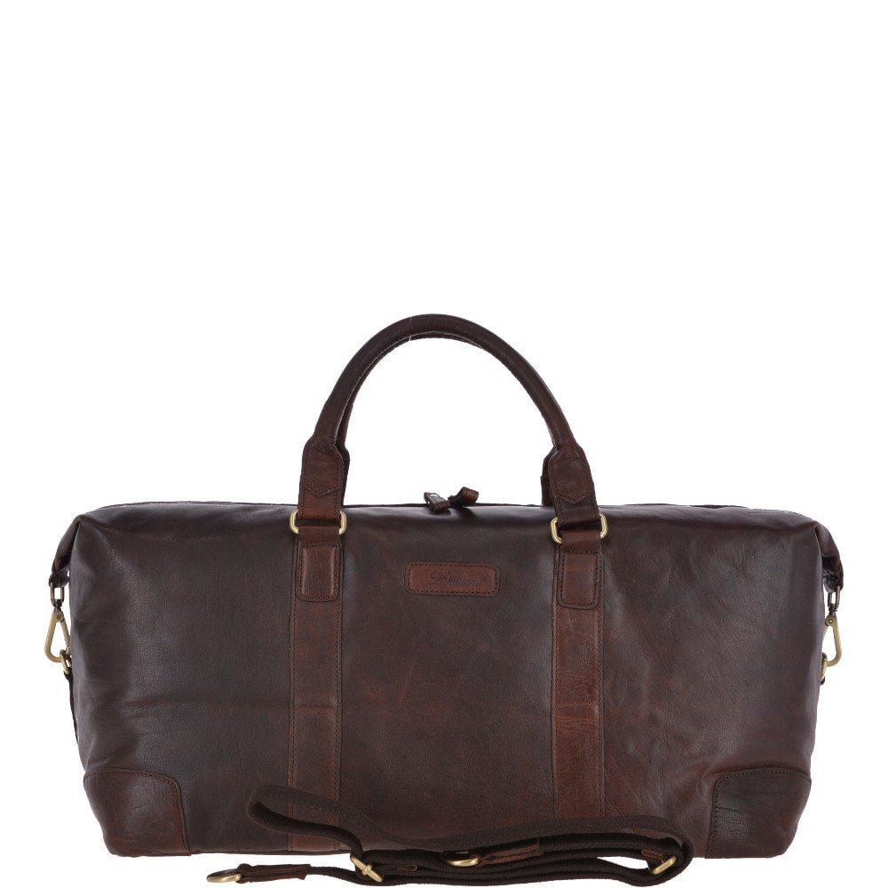 Large Leather Vintage Holdall: G-36 Brandy Brown NA - Ashwood Handbags - Modalova