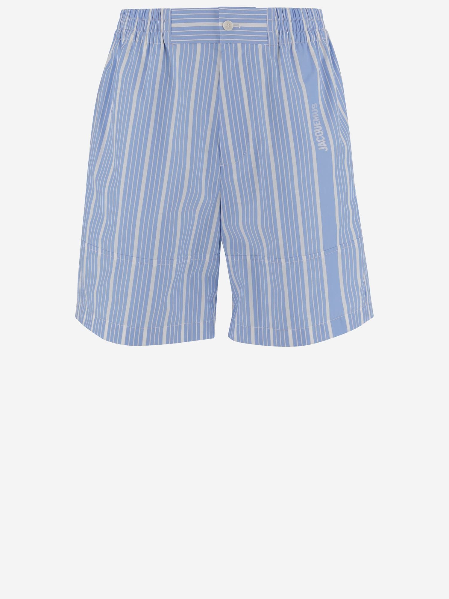 Jacquemus Aloe Cotton Short Pants - Jacquemus - Modalova
