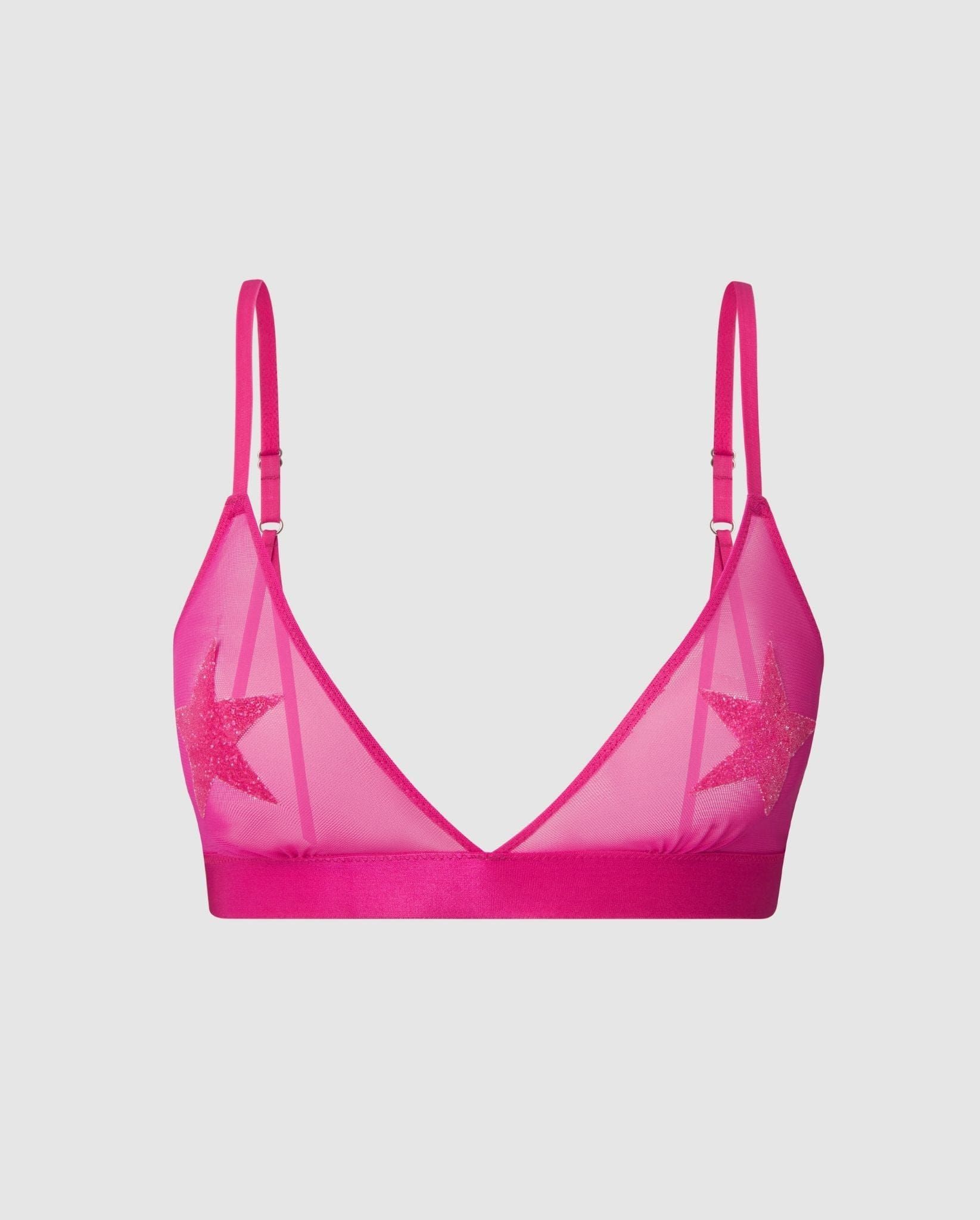 Mesh Triangle Bralette - Understatement - Modalova
