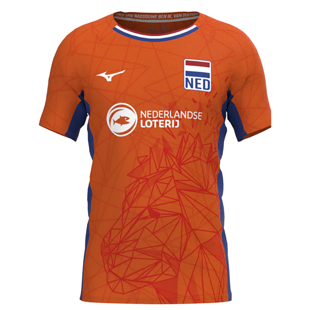 Nevobo Volleyball Match Orange Shirt Men Scarpe da pallavolo TagliaS - Mizuno - Modalova