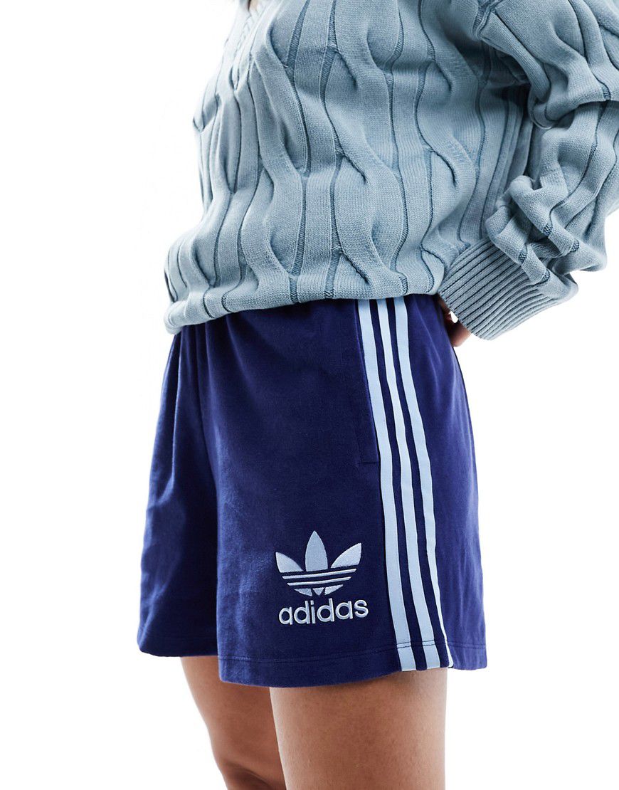 Pantaloncini in spugna e blu chiaro - adidas Originals - Modalova