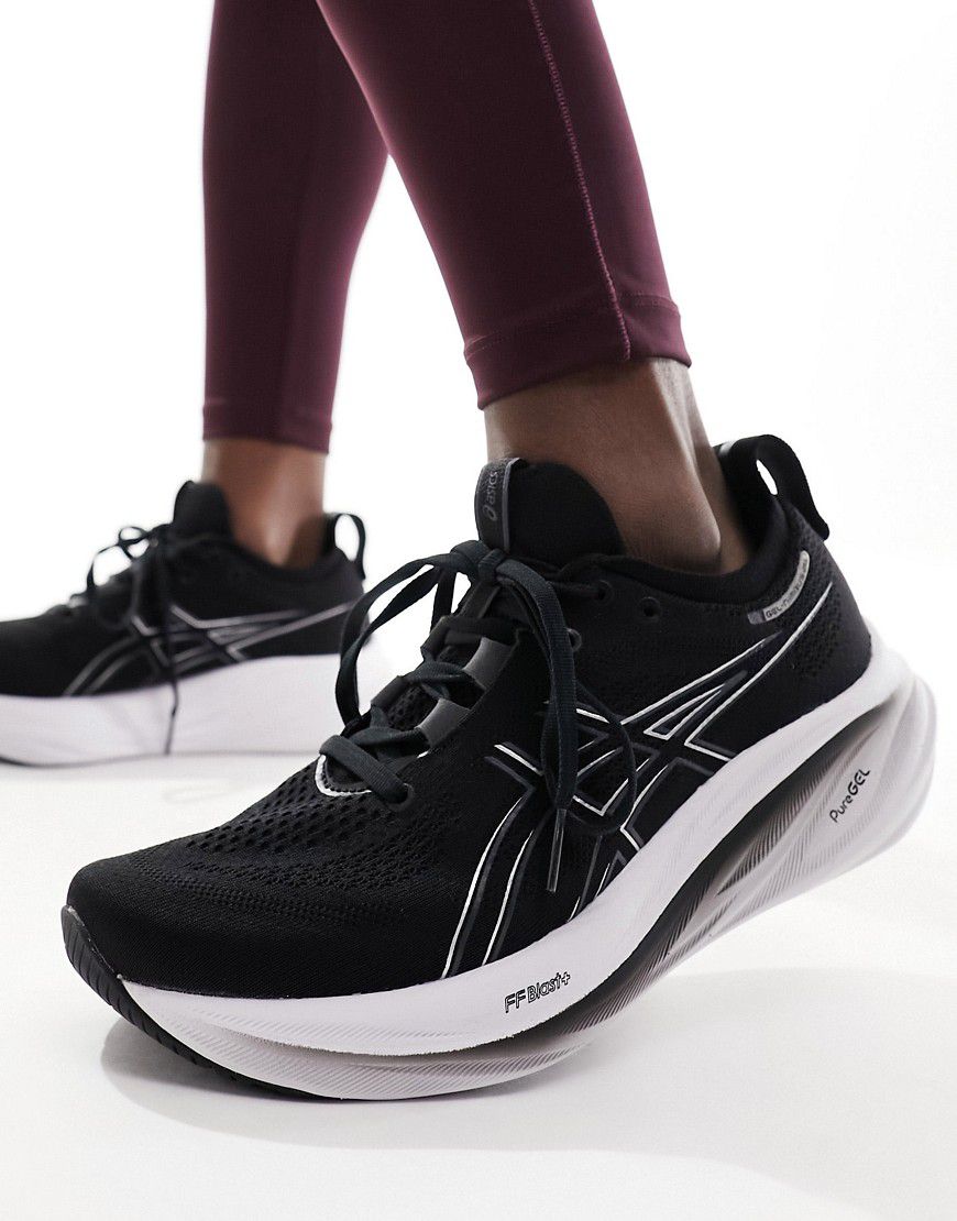 Gel-Nimbus 26 - Sneakers da corsa nere e grigio grafite - Asics - Modalova