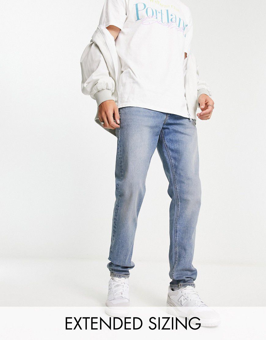 Jeans skinny medio slavato vintage - ASOS DESIGN - Modalova