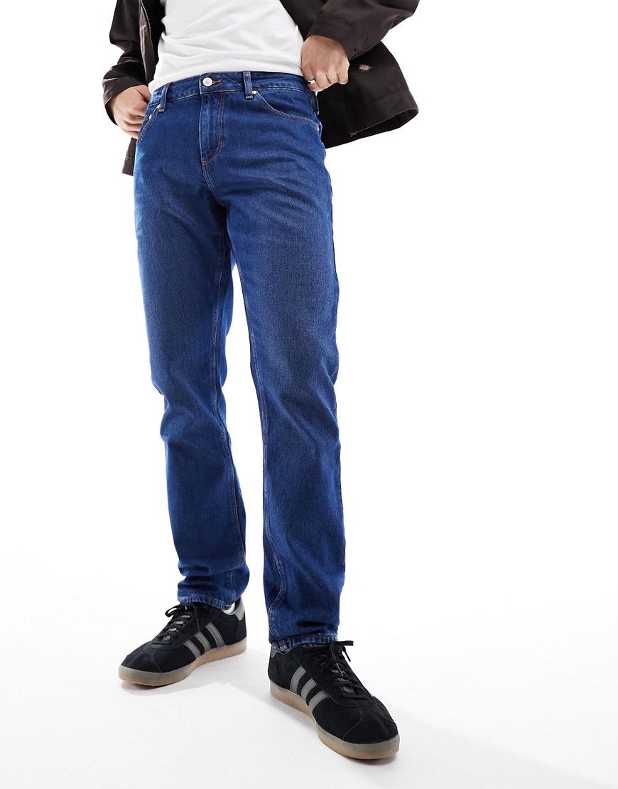 Jeans slim medio slavato - ASOS DESIGN - Modalova