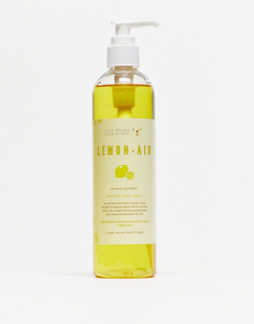 Olio per capelli pre lavaggio Lemon-Aid Volumising da 300 ml - Hair Syrup - Modalova