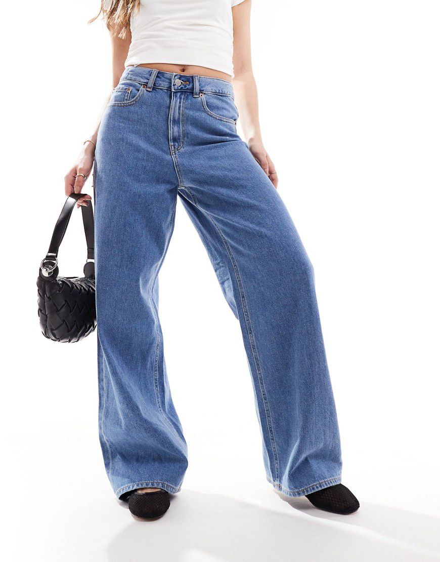 Tokyo - Jeans a vita alta con fondo ampio medio - JJXX - Modalova