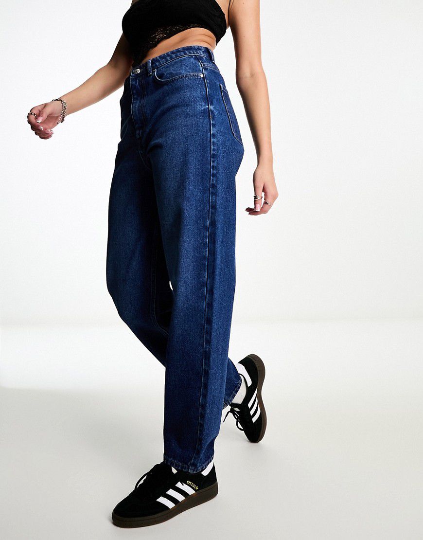 Only - Claire - Mom jeans blu scuro - ONLY - Modalova