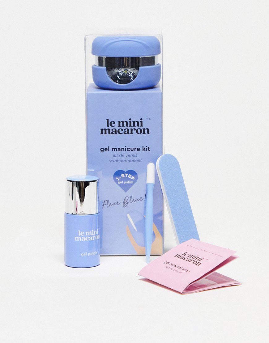 Kit per manicure in gel - Fleur Bleu - Le Mini Macaron - Modalova