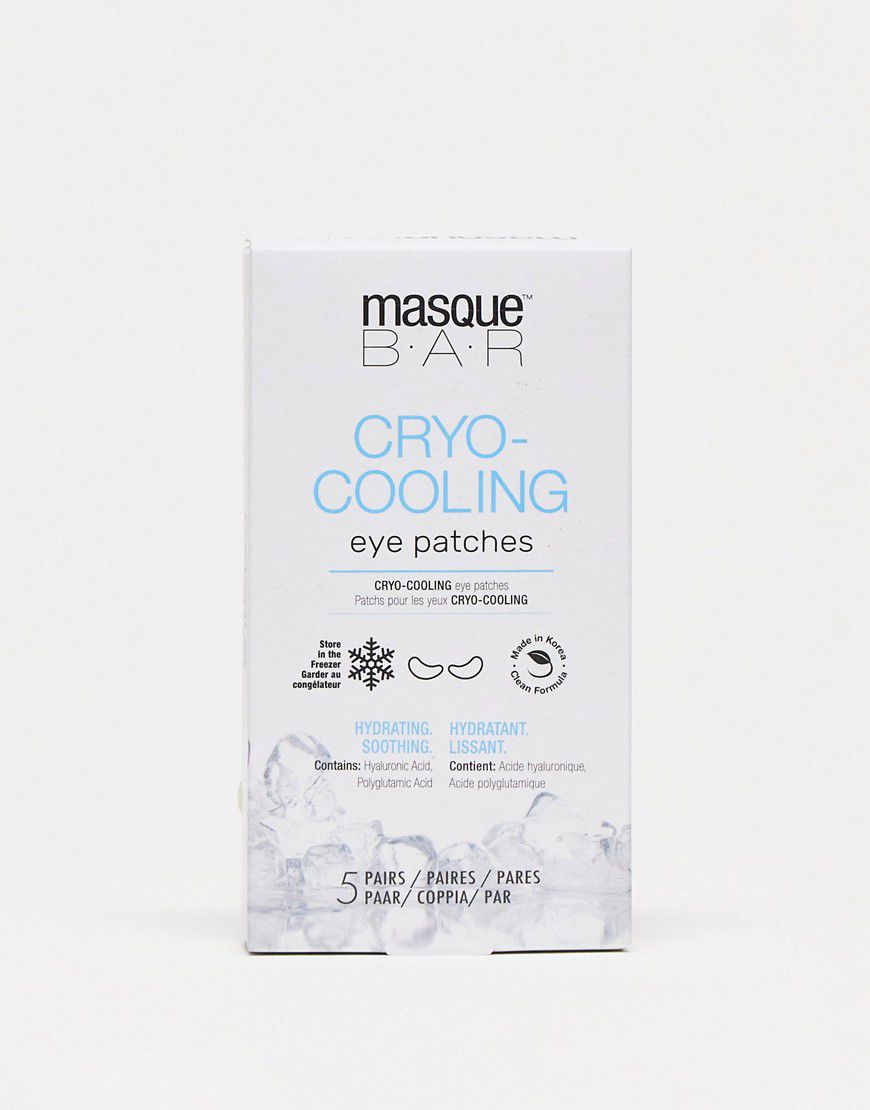 Cryo Cooling - Patch rinfrescanti da freezer per il contorno occhi (5 paia) - MasqueBAR - Modalova