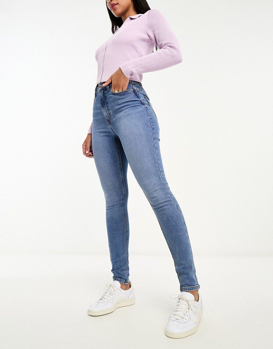 Jeans skinny push-up modellanti medio - New Look - Modalova