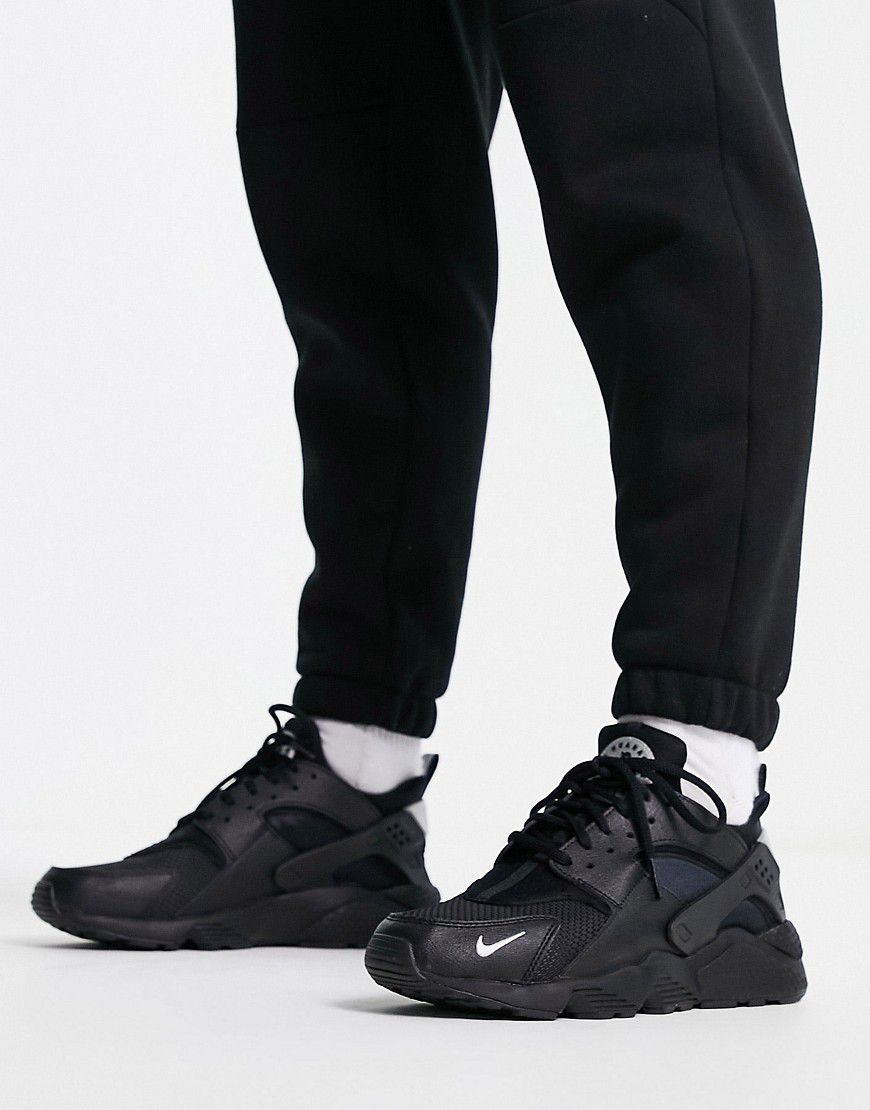Air Huarache - Sneakers nere e argento metallizzato - Nike - Modalova