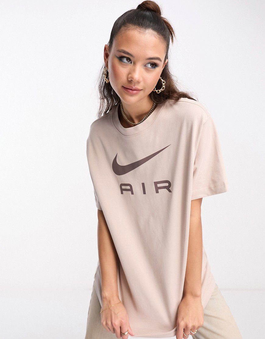 Air - T-shirt boyfriend pietra fossile - Nike - Modalova