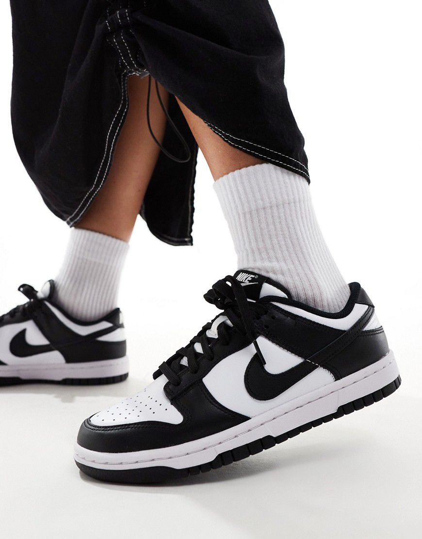 Dunk - Sneakers basse bianche e nere - Nike - Modalova