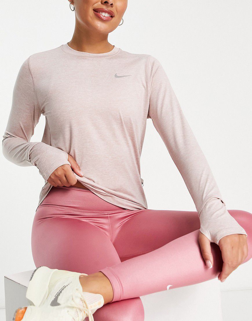 Element Dri-FIT - Maglietta girocollo chiaro - Nike Running - Modalova