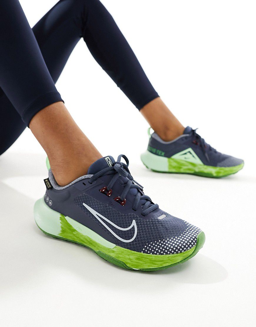 Juniper Trail Gore-tex - Sneakers blu fulmine e verdi - Nike Running - Modalova