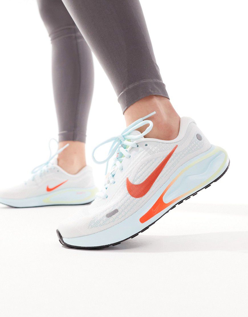 Journey Run - Sneakers bianche e arancioni - Nike Running - Modalova