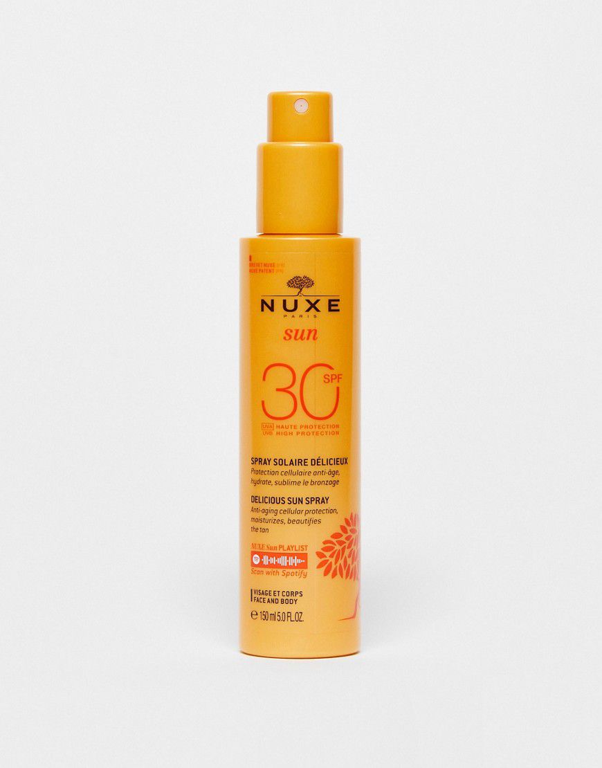 Delicious - Spray solare ad alta protezione SPF50 per viso e corpo - 150 ml - Nuxe - Modalova
