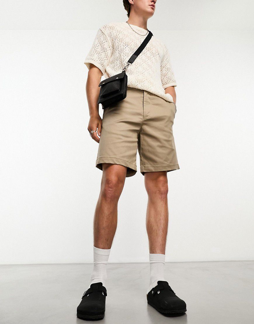 Pantaloncini chino ampi beige - Selected Homme - Modalova