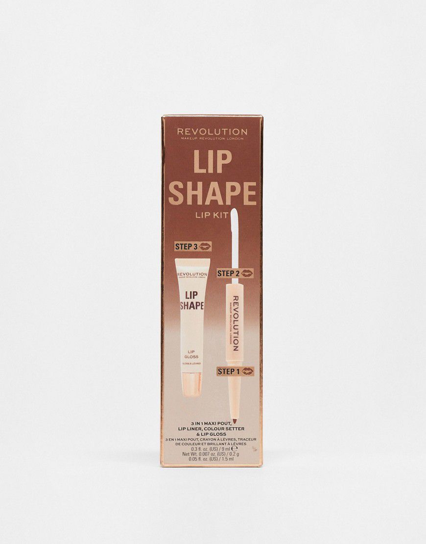 Lip Shape Kit - Coco - Revolution - Modalova