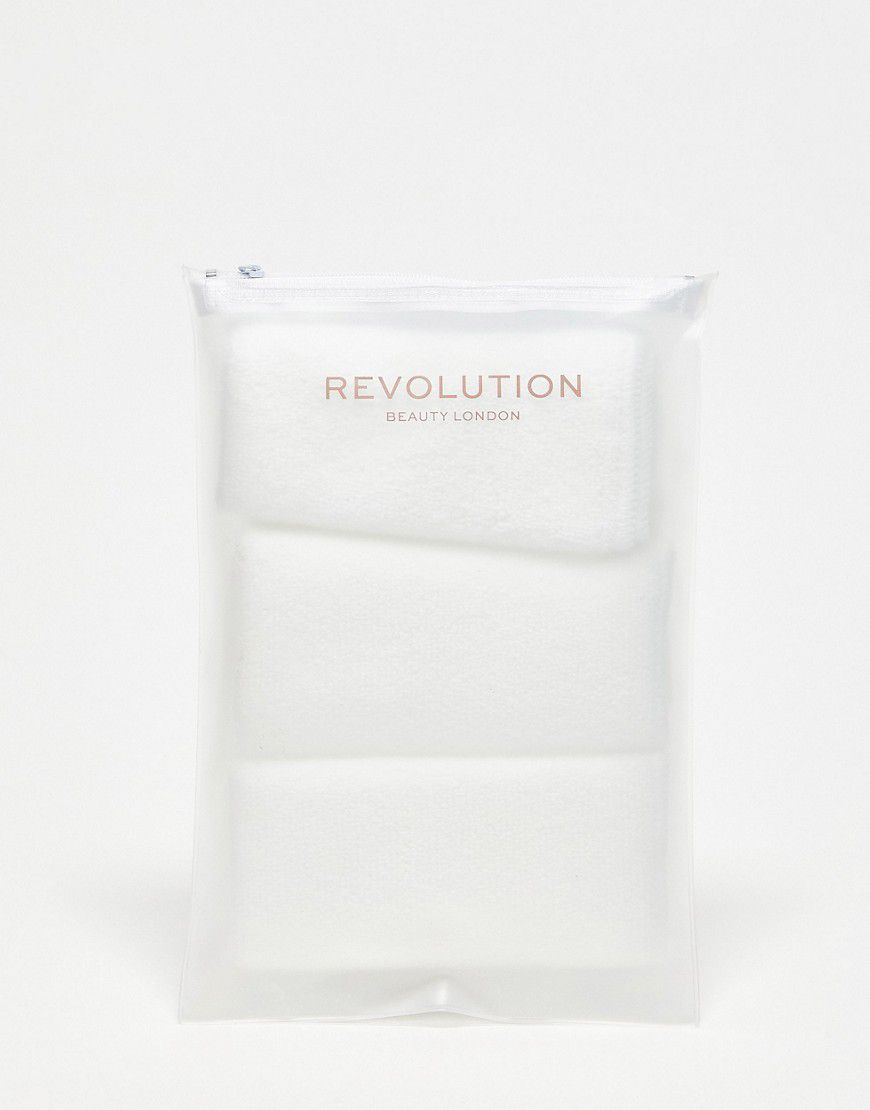 Revolution - Panni detergenti riutilizzabili in microfibra - Revolution Skincare - Modalova