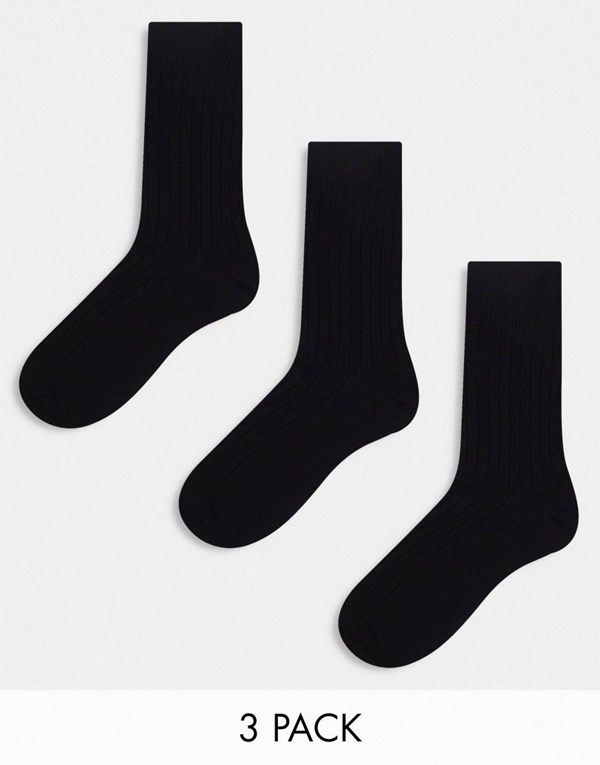 Noah - Confezione da 3 paia di calzini neri - Weekday - Modalova