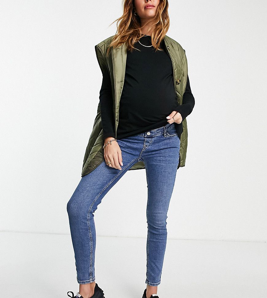 Jamie - Jeans medio con fascia per il pancione - Topshop Maternity - Modalova