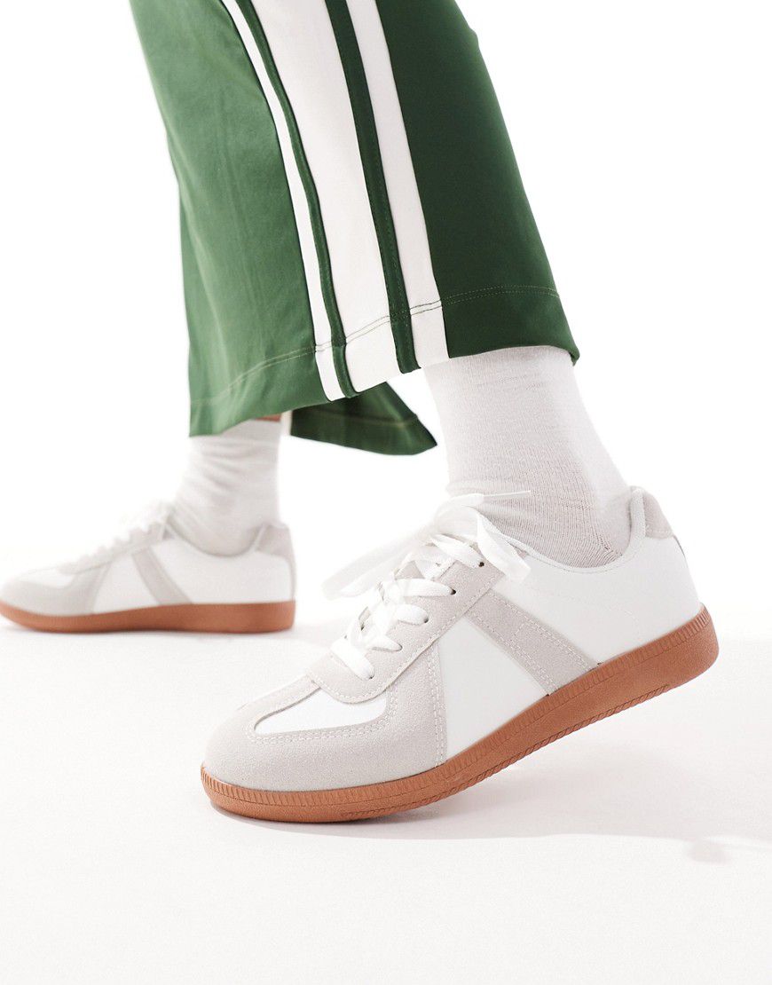 Sneakers bianche con suola in gomma - Truffle Collection - Modalova