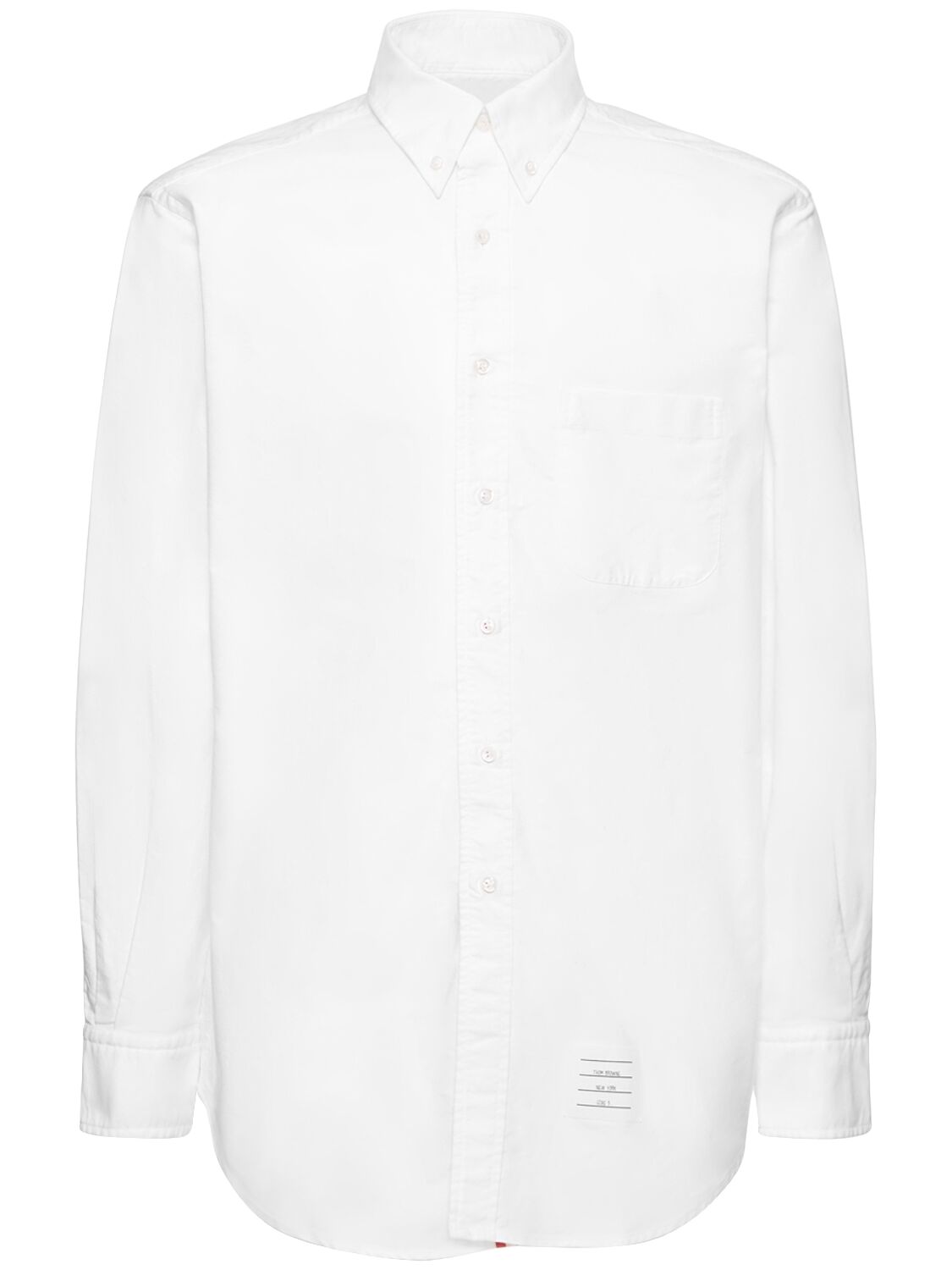 Camicia In Cotone Oxford - THOM BROWNE - Modalova