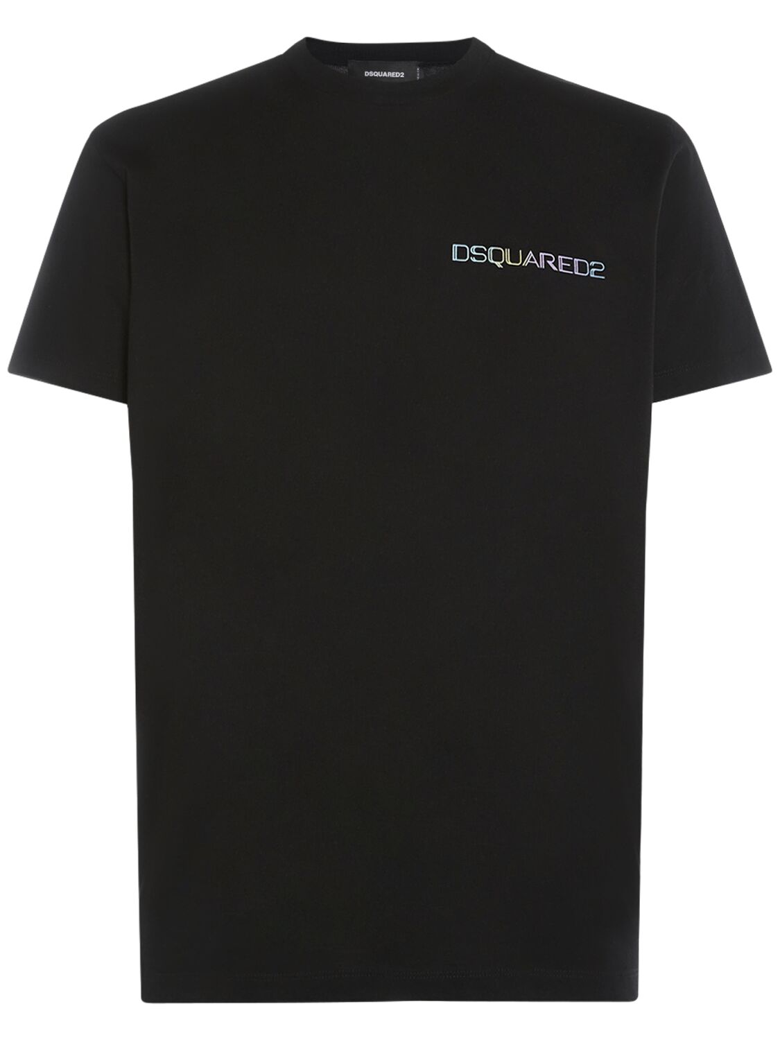 T-shirt Palm Beach In Cotone Con Stampa - DSQUARED2 - Modalova